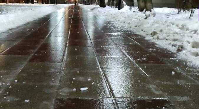 В Москве и области прошел ледяной дождь